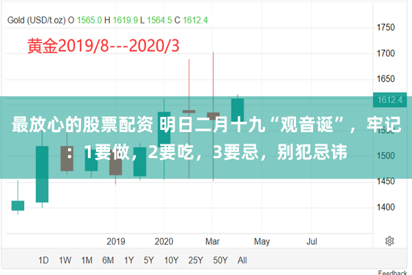最放心的股票配资 明日二月十九“观音诞”，牢记：1要做，2要吃，3要忌，别犯忌讳