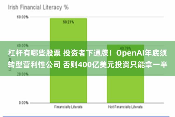 杠杆有哪些股票 投资者下通牒！OpenAI年底须转型营利性公司 否则400亿美元投资只能拿一半