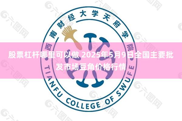 股票杠杆哪里可以做 2025年5月9日全国主要批发市场豆角价格行情