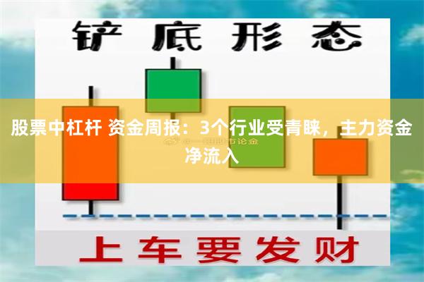 股票中杠杆 资金周报：3个行业受青睐，主力资金净流入