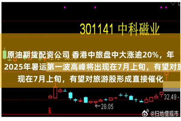 原油期货配资公司 香港中旅盘中大涨逾20%，年内股价已实现翻倍！2025年暑运第一波高峰将出现在7月上旬，有望对旅游股形成直接催化