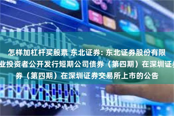 怎样加杠杆买股票 东北证券: 东北证券股份有限公司2025年面向专业投资者公开发行短期公司债券(第四期)在深圳证券交易所上市的公告