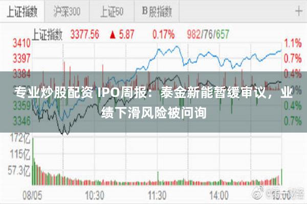 专业炒股配资 IPO周报：泰金新能暂缓审议，业绩下滑风险被问询