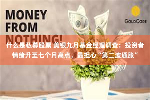 什么是私募股票 美银九月基金经理调查：投资者情绪升至七个月高点，最担心“第二波通胀”